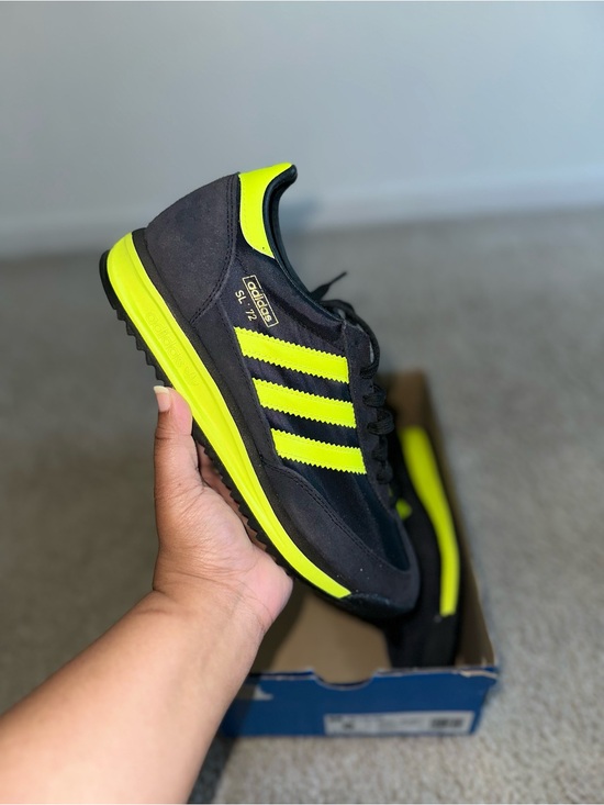 adidas Other - 2025 Adidas SL72 RS 'Black Solar Yellow’